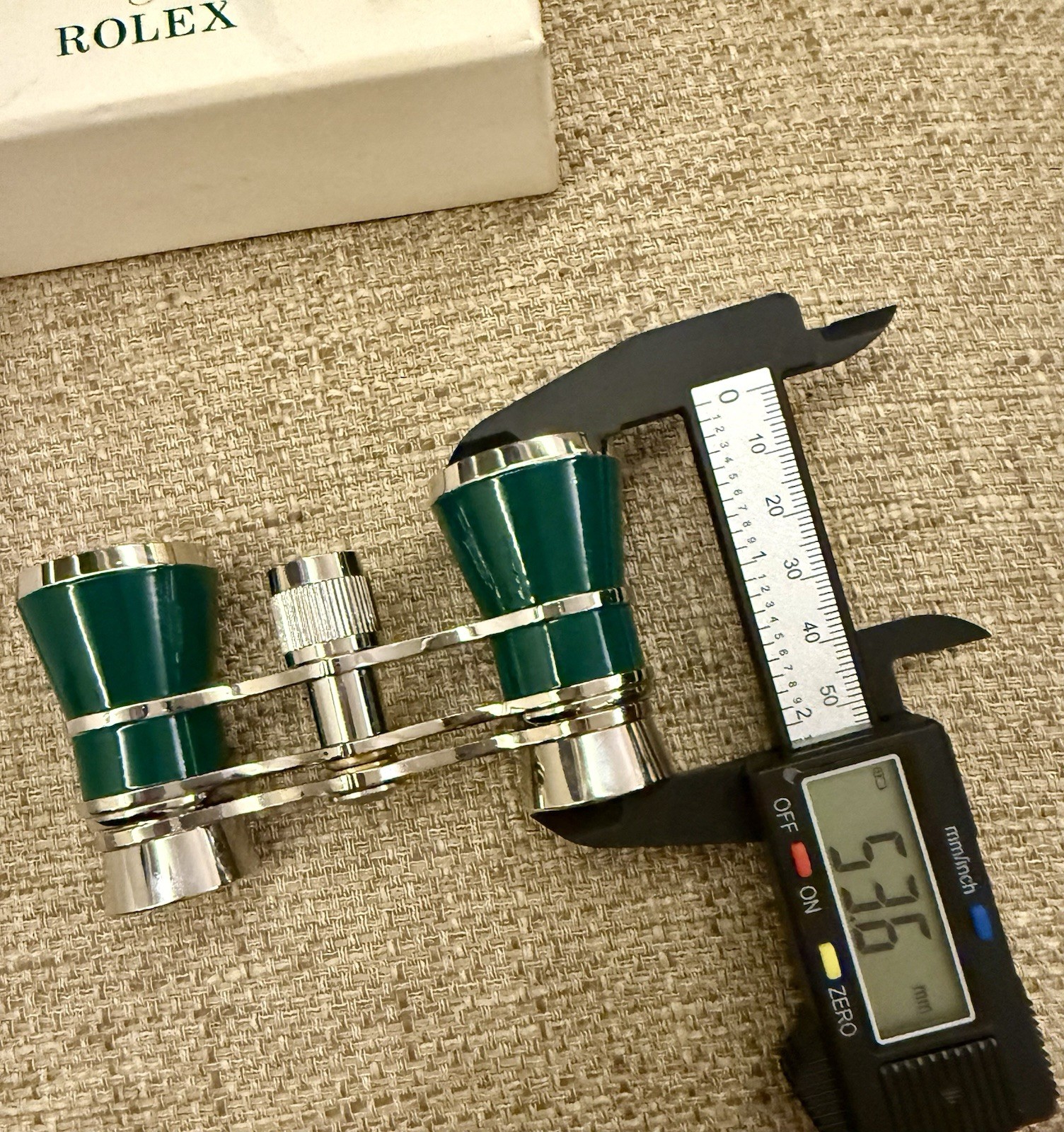 💚👑🔭Rolex Green Opera Binoculars – Brand New Collectible w/ Box & Pouch 🔭👑💚