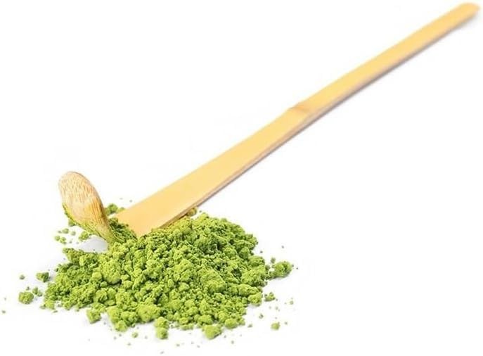 Brown 18cm Bamboo Matcha Scoop Japanese Chashaku Hooked 7.0 Inches,