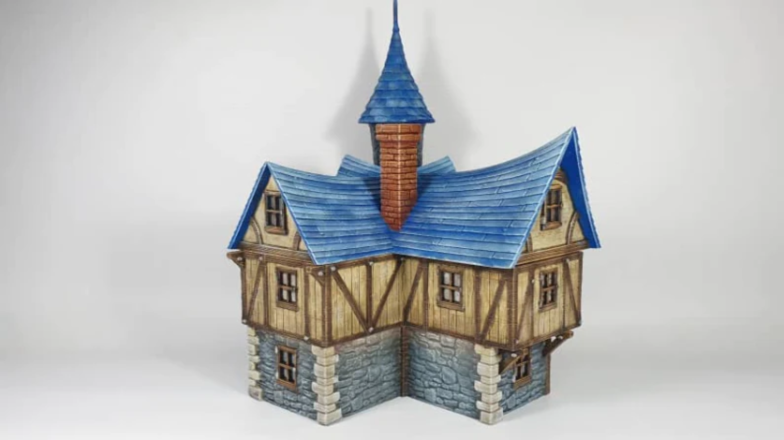 Adrian-3DP4U - Tower Top House - 28mm