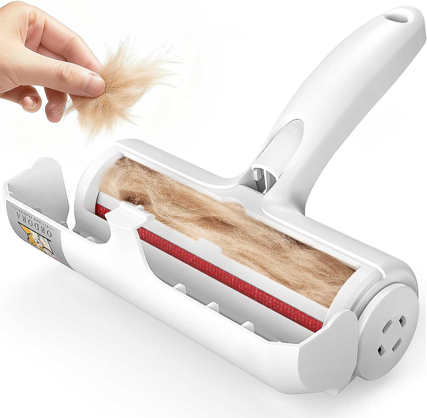 Pet Hair Removal Tool：Reusable Lint Roller for Pet Hair - Portable Pet Hair Remo