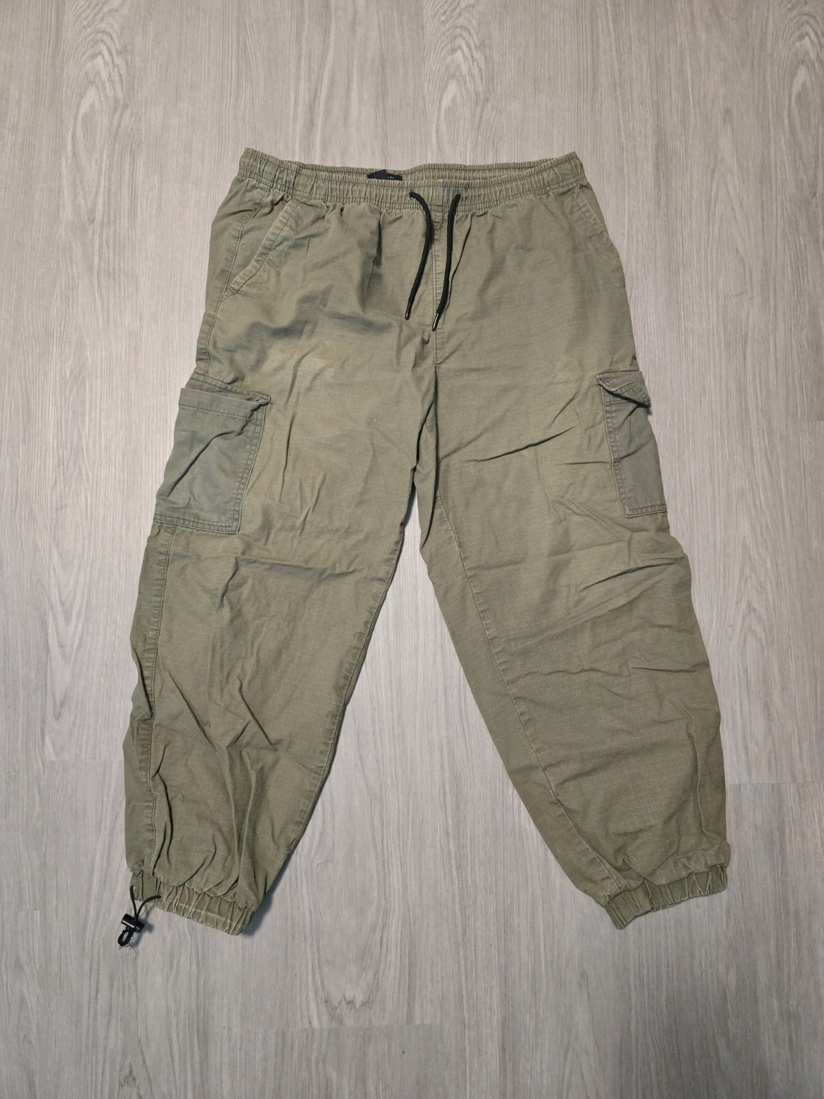 New Look Mens Green Joggers Large