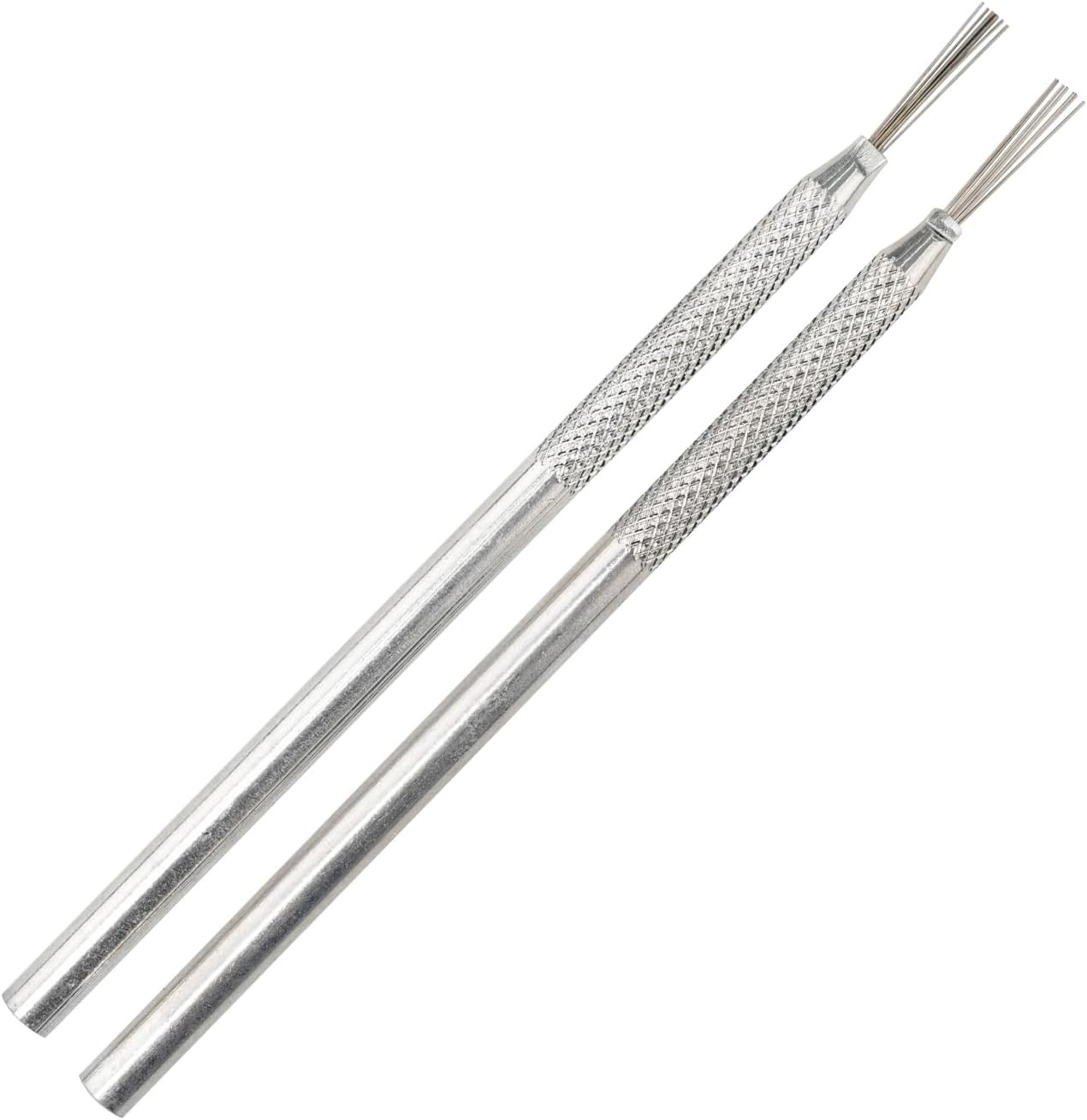 2Pack Clay Needle Tools, Wire Feather Texture Tool for Ceramic Polymer Pottery C
