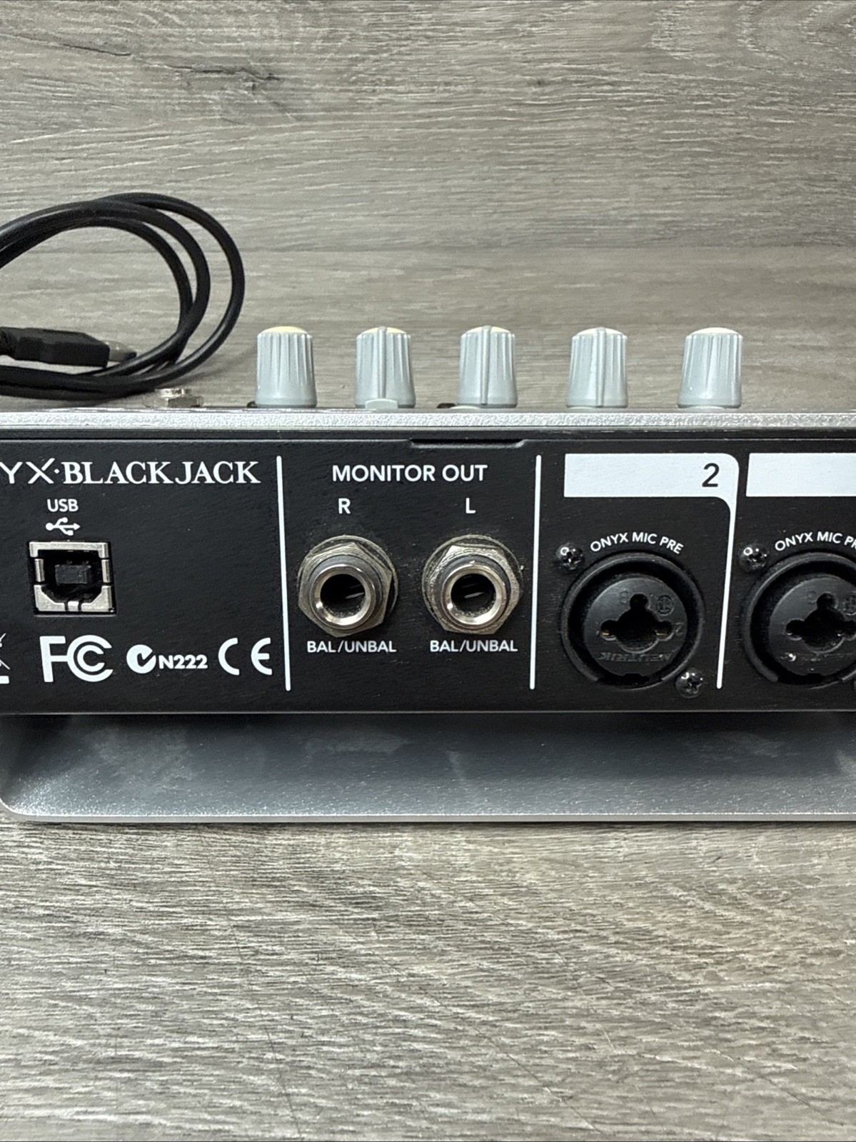 Mackie Onyx Blackjack 2x2 USB Audio Interface - Studio Quality Recording