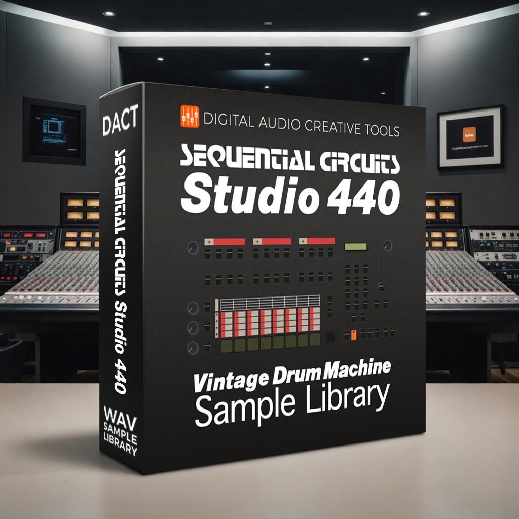 Sequential Circuits Studio 440 Drum Machine Sample Library