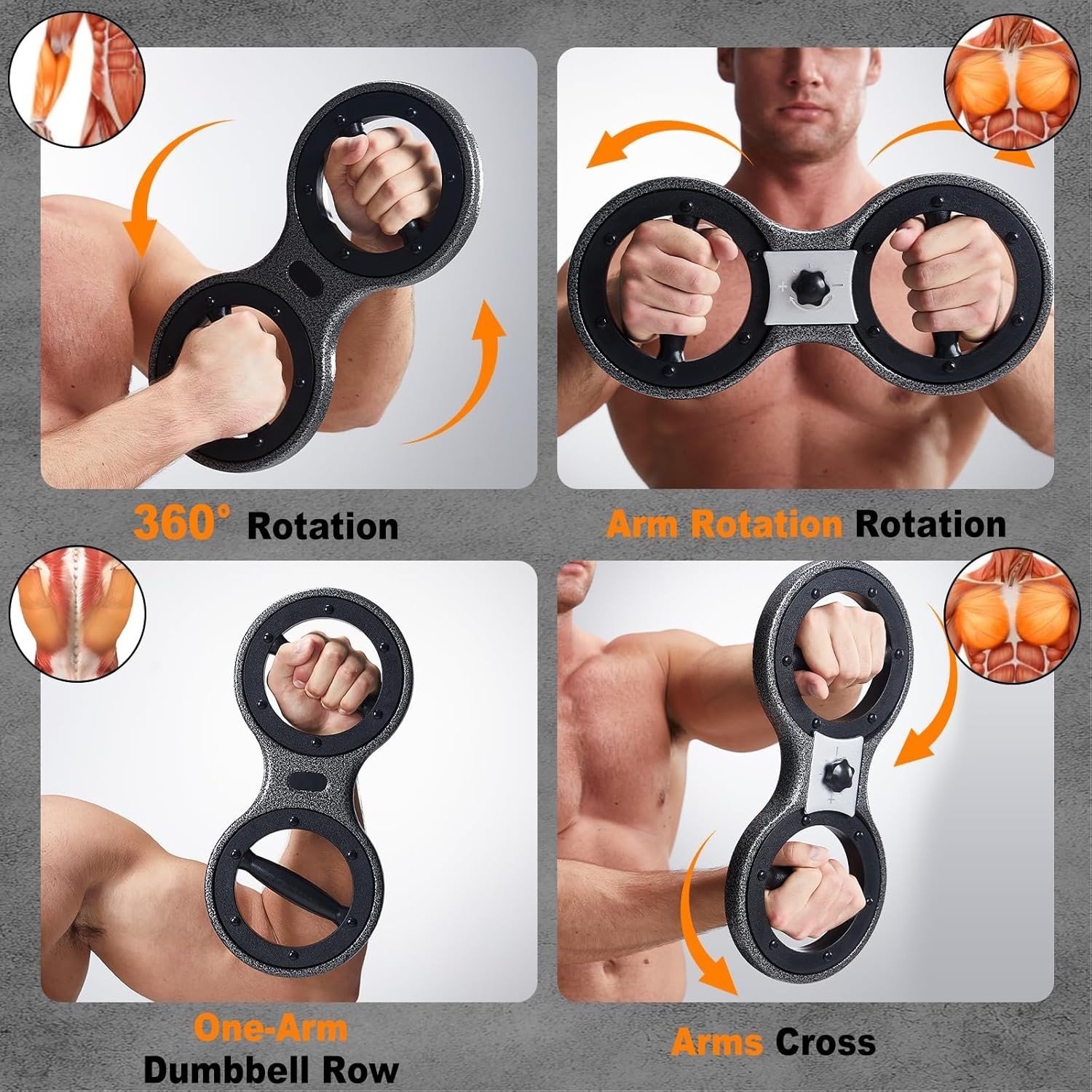 Burn Machine Arm Workout Spinning Rotator Shoulder Burn Machine 360 Degree