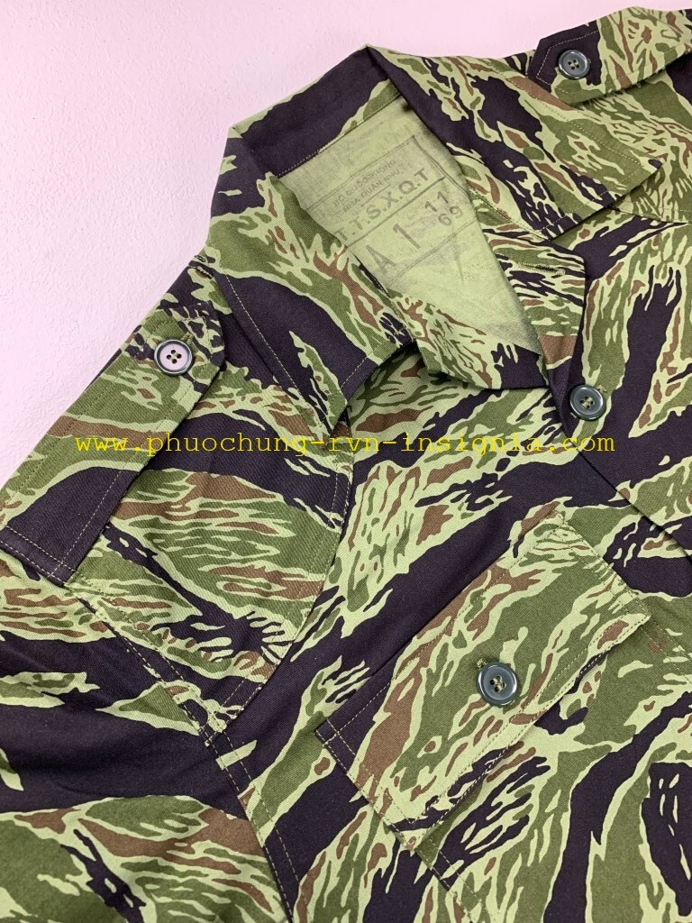 PH ARVN M Jacket South Vietnamese Marines VNMC TQLC Tiger Stripe Seawave Camo