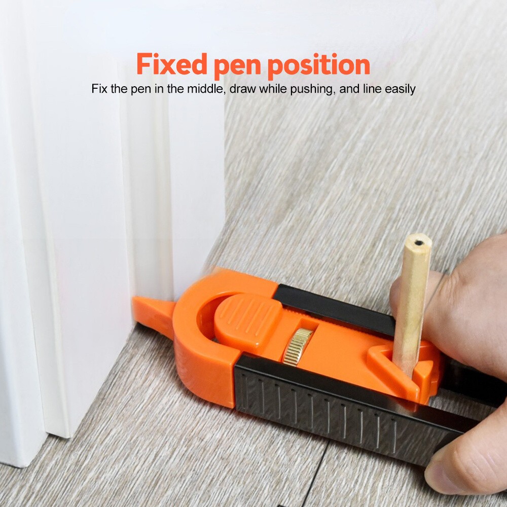1PC Irregular Profile Scribing Ruler Contour Gauge Woodworking Duplicator