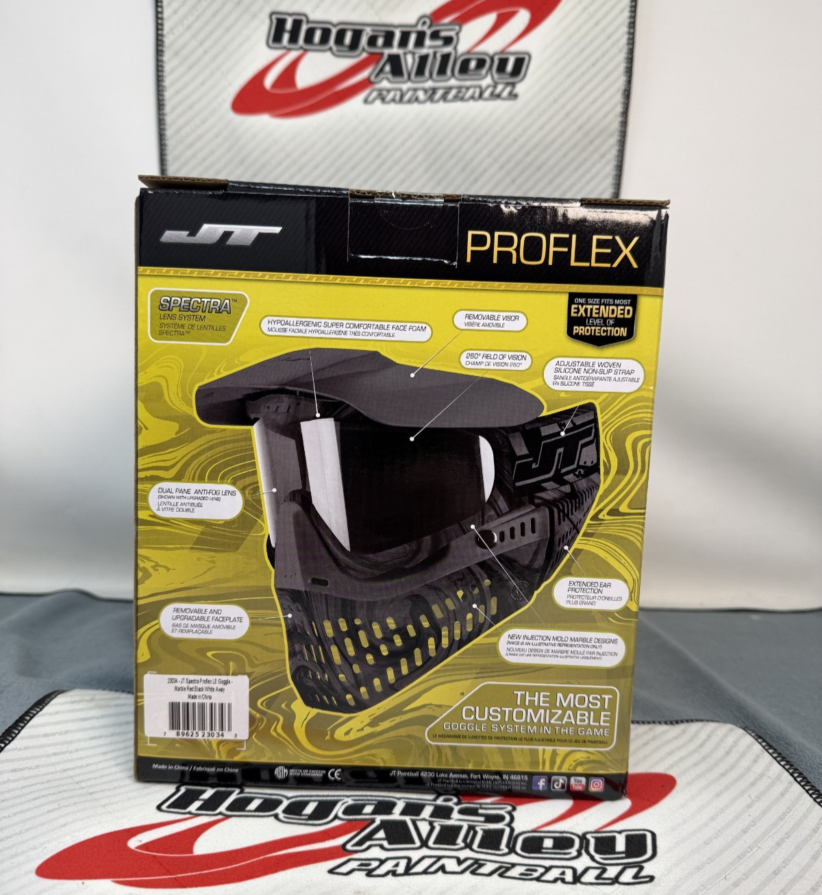 JT Proflex LE Series – Marble Red Black White Away Edition
