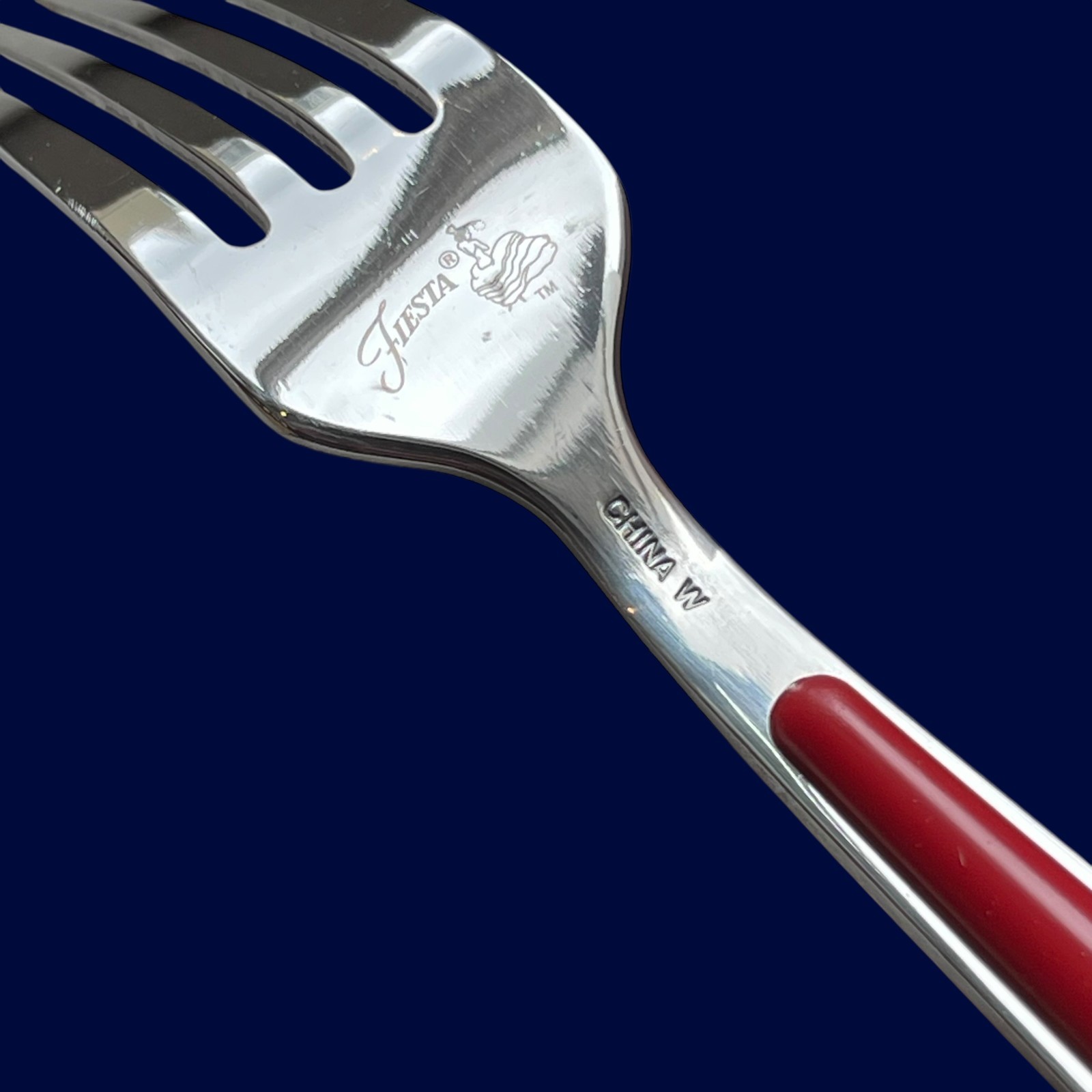 Fiesta Merengue Replacement Flatware Stainless + Enamel Color Handle You Choose