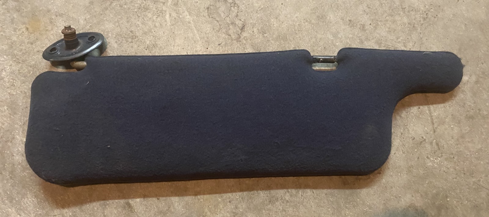 85-89 1987 TOYOTA MR2 RIGHT PASSENGER SUNVISOR BLUE CLOTH FAST SHIPPING