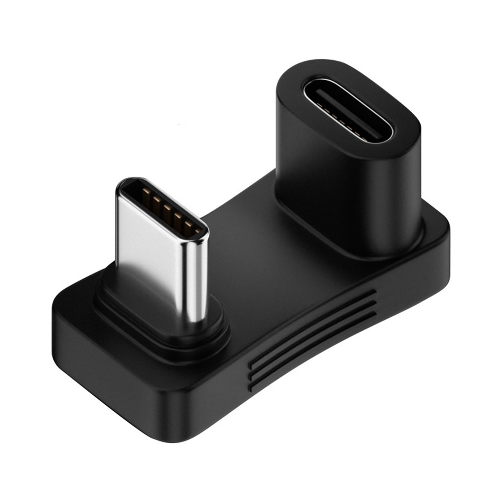 2 in 1 100W U-Shaped Right Angle Type-C USB C Extension Adapter For Steam Deck