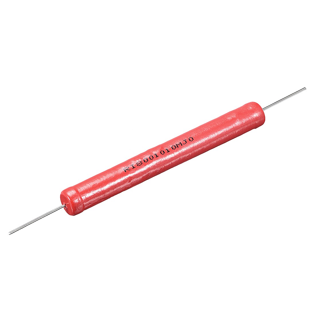 10W Rated Power 10M Ohm High Voltage Enamel Electric Glass Resistor