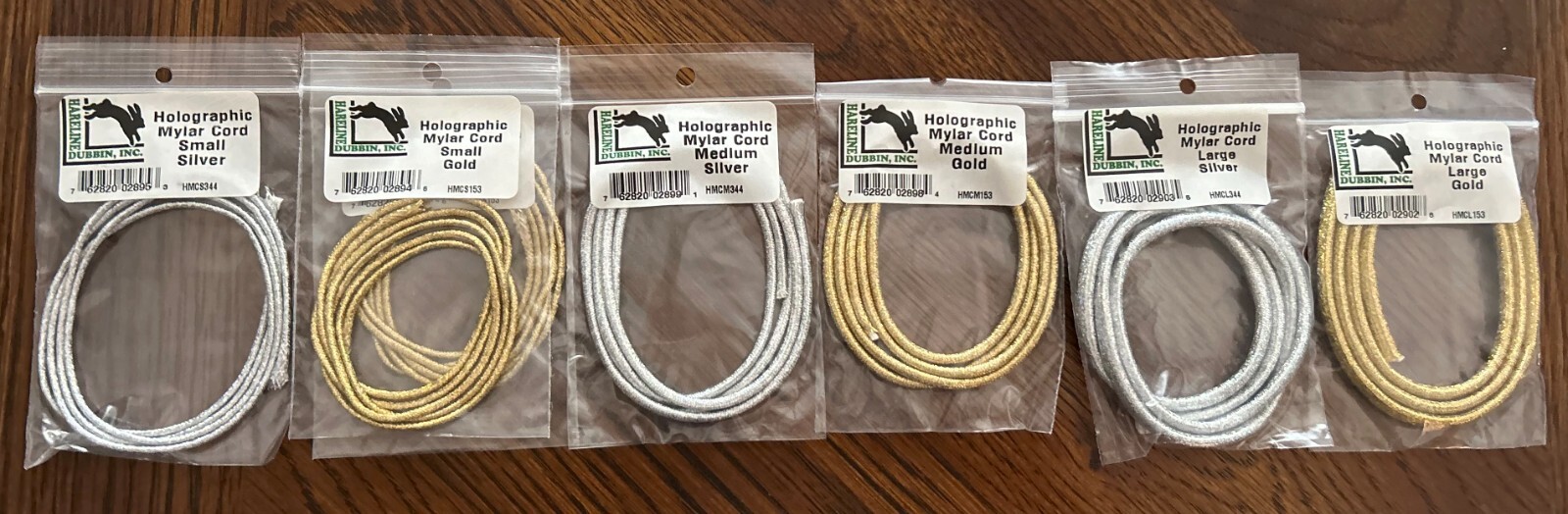 Holographic Mylar Cord - Hareline