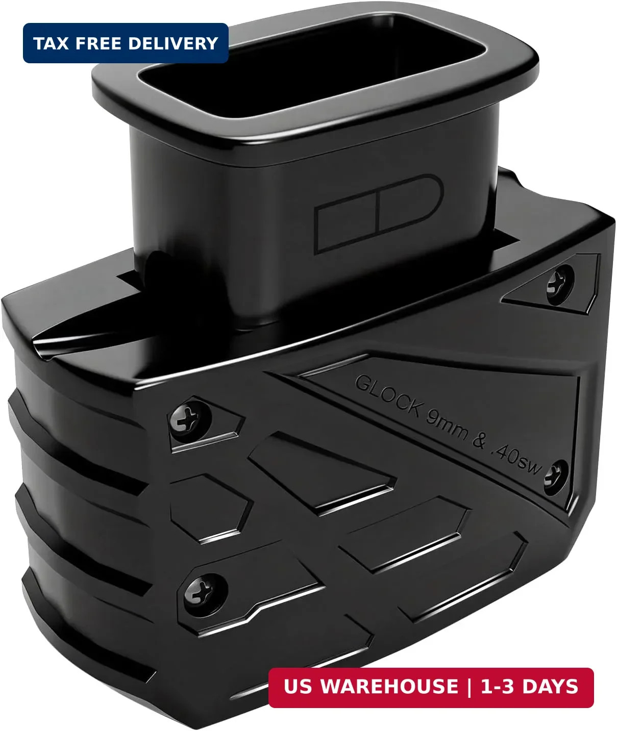 Magazine Speed Loader for Glock 9mm/.40 S&W - Fits Glock 17,18,19,22,23,24,26,27