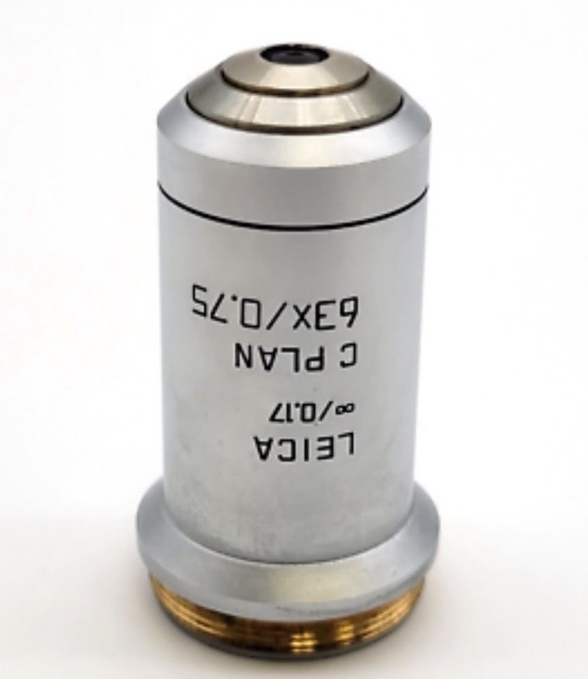 Leica C Plan 63x/0.75 Microscope Objective Lens Infinity ∞/0.17 506100 LAB