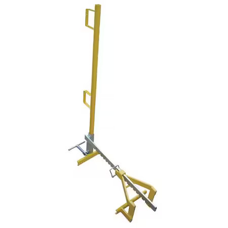Parapet Clamp Guardrail Systm, 3-1/2Ft. L,  10K037