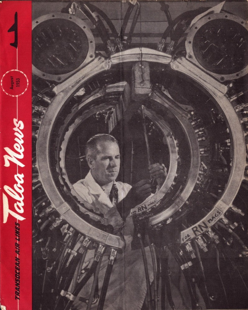 1953 Transocean Air Lines TALOA News Aviation Magazine AEMCO Oakland