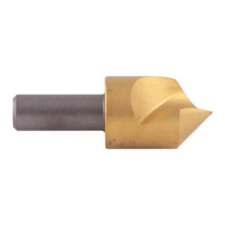 Keo 919-000-580 Countersink, 1 Fl, 82 Deg, 3/8, Cobalt, Tin