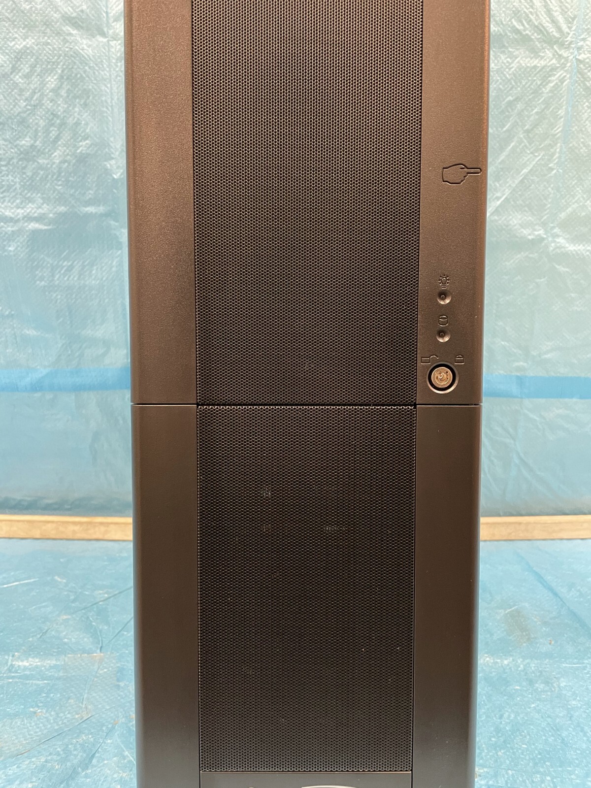 Systemax Chieftec Full Tower Computer Case CX-01B-B-B-U