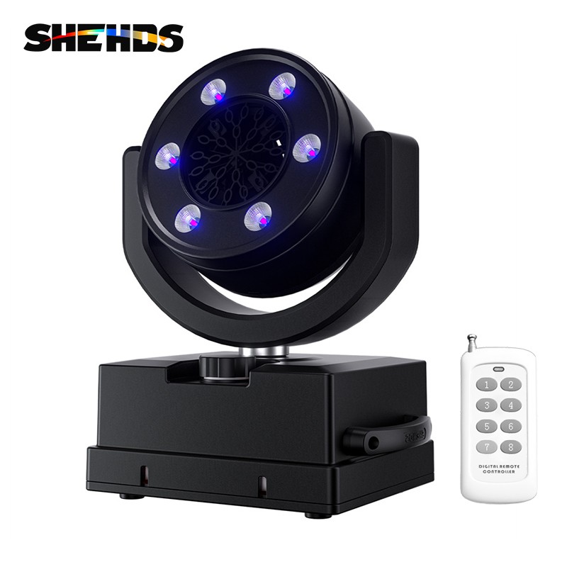 SHEHDS 100W DMX LED RGBY Moving Head Bubble Machine Stage Effect Wedding Show