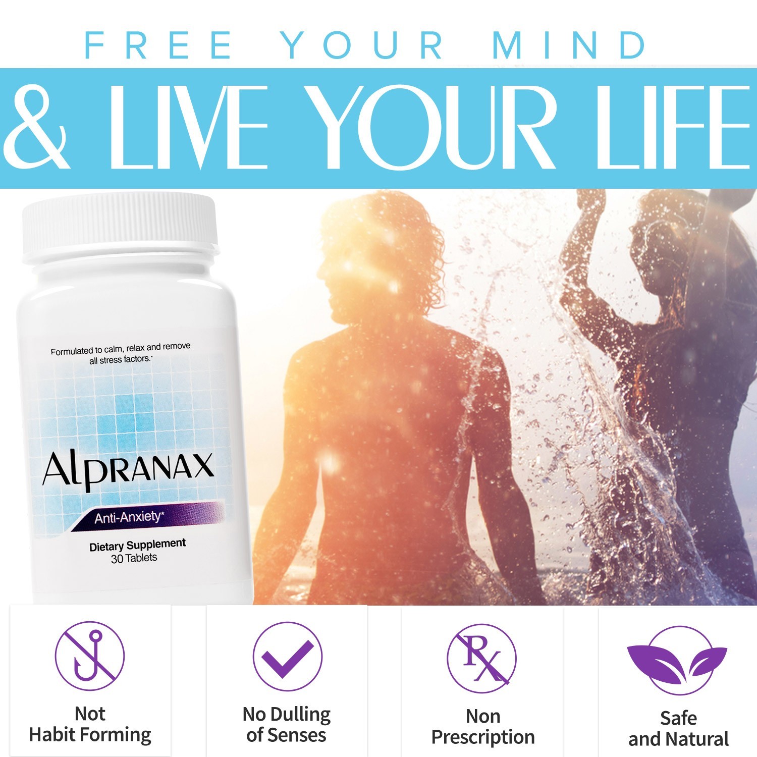 Alpranax - Herbal Stress Management, Tablets 30ct