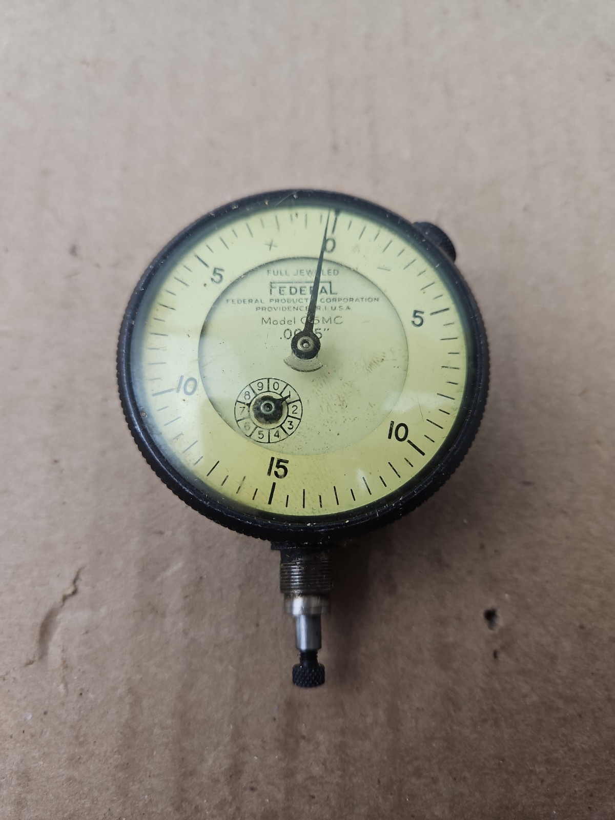 Federal - model C5MC - Dial Drop Indicator  - .0005" Grads