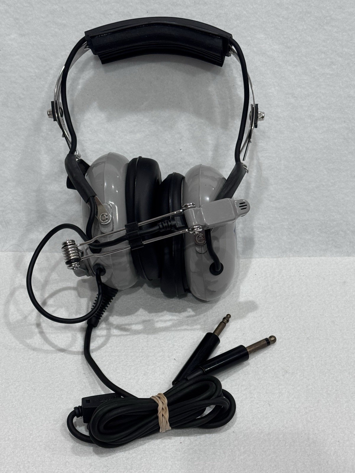 Aviation Headphones Soft Comm C-40 Headset w Two Way Untested