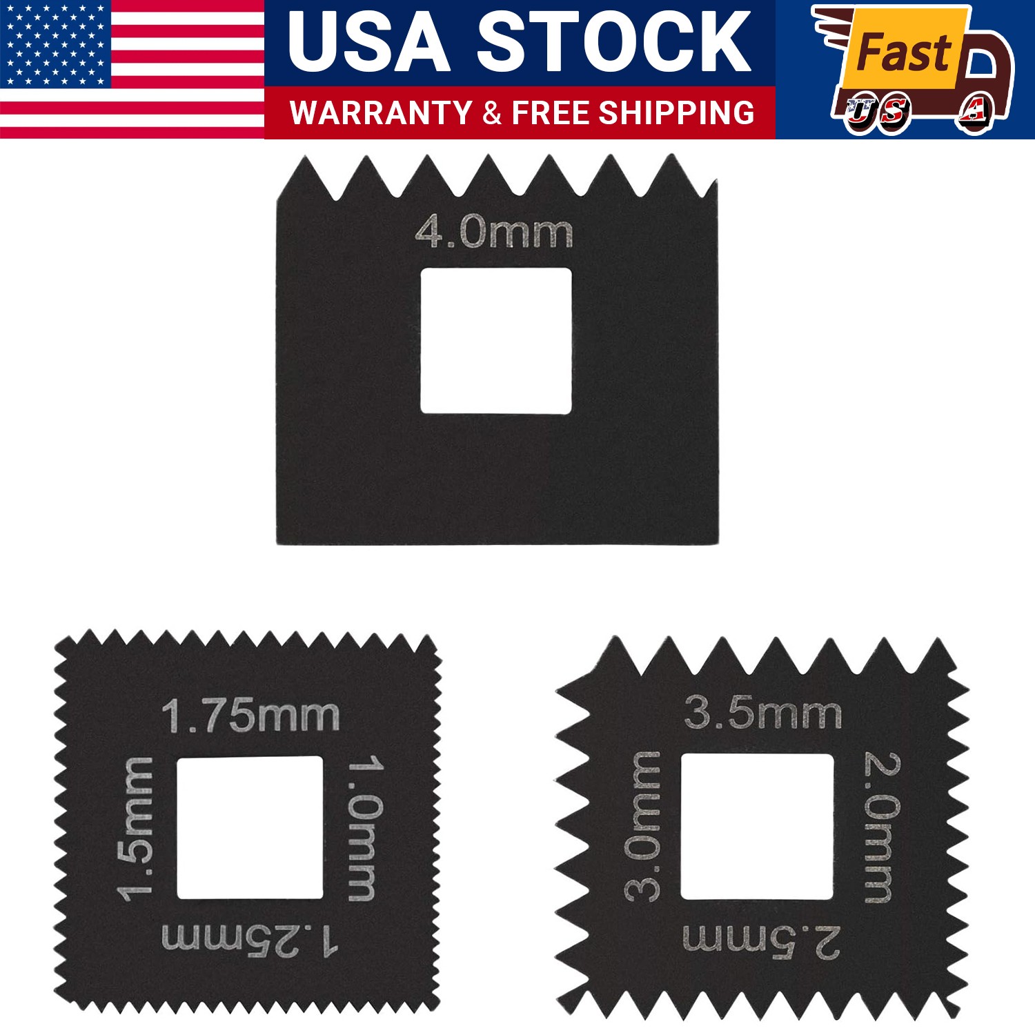Metric Thread Die Set for Universal Outside Thread Chaser 202817