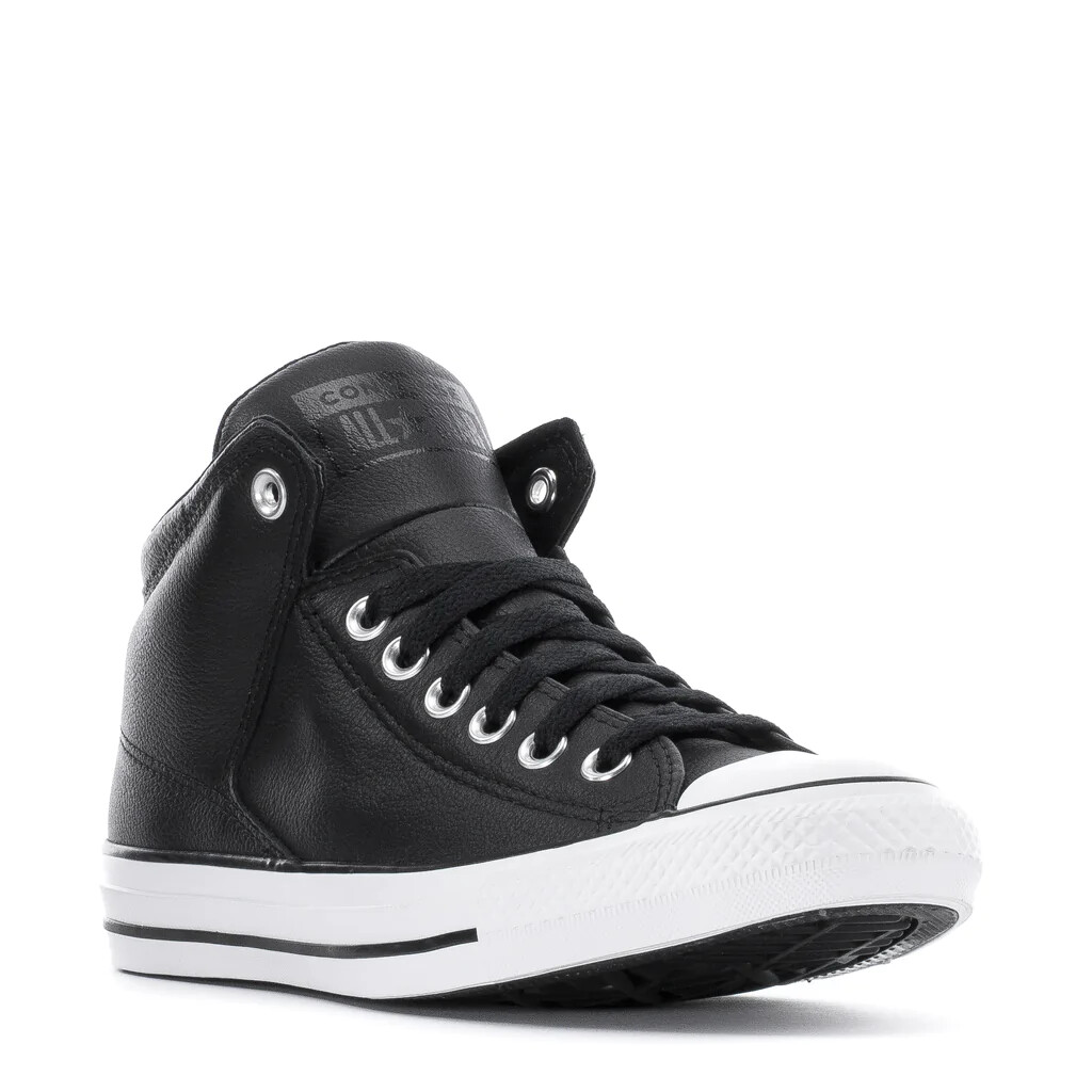 Converse Chuck Taylor All Star High Street Mid Leather Mens Black/White