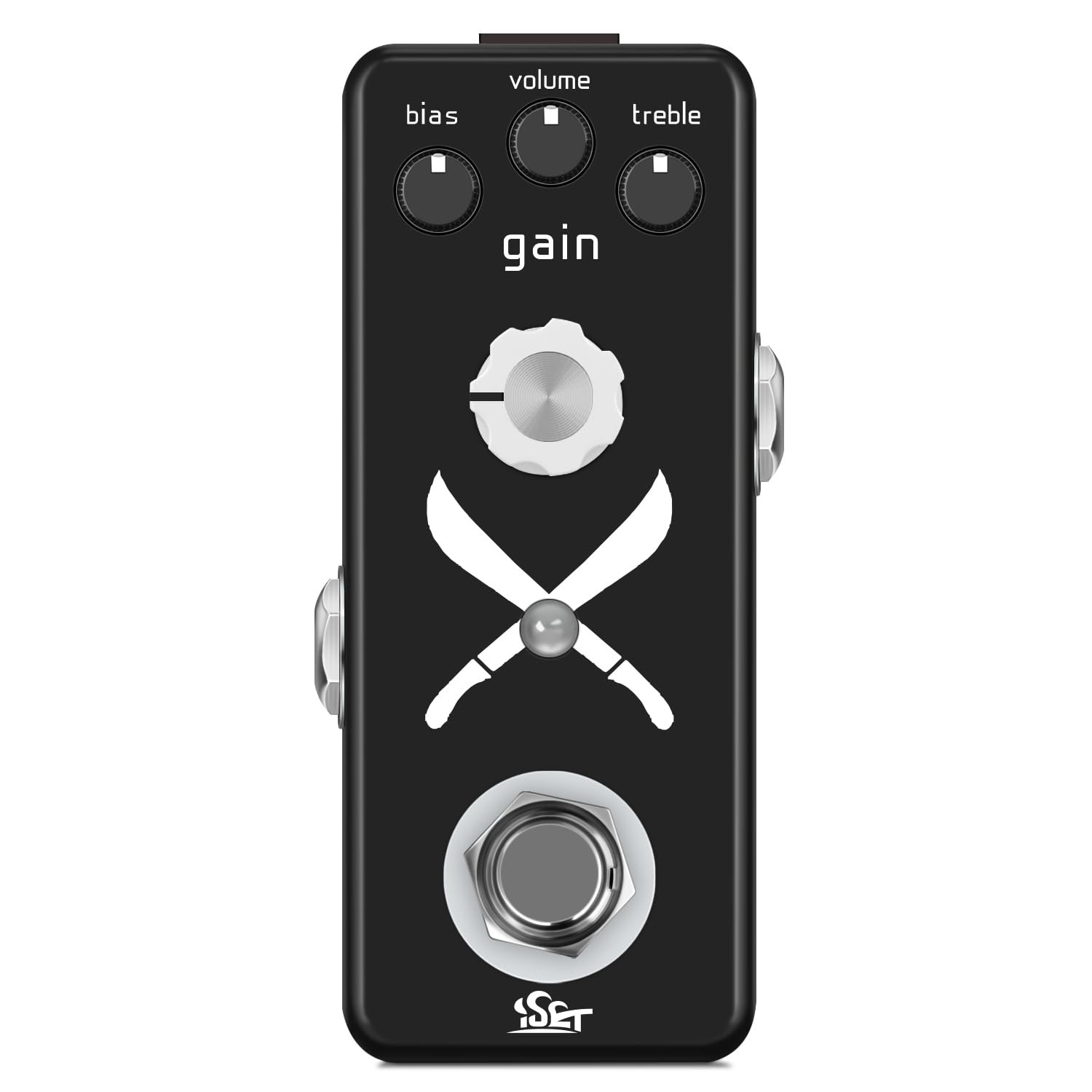 ISET Booster Guitar Effect Pedal Analog Machete Boost For Electric Guitar Bas...