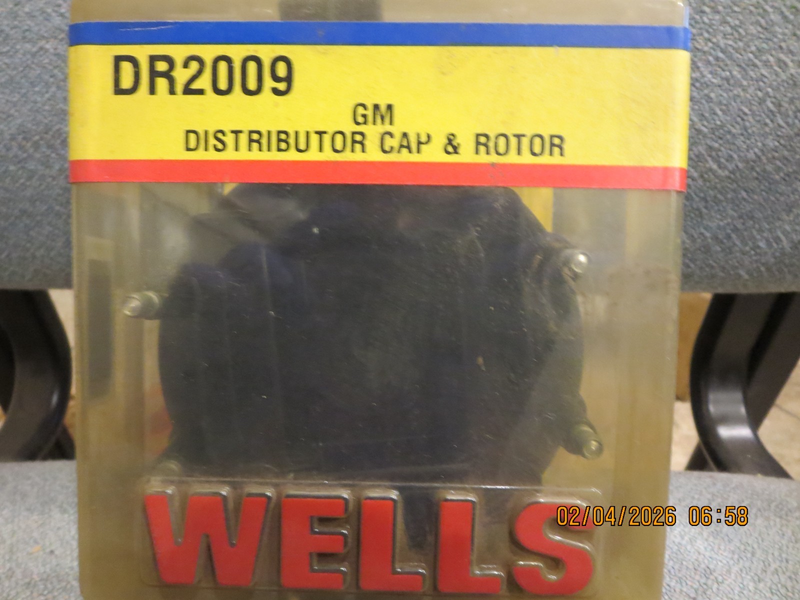 Wells GM Distributor Cap & Rotor Kit DR2009 (NOS) New Old Stock