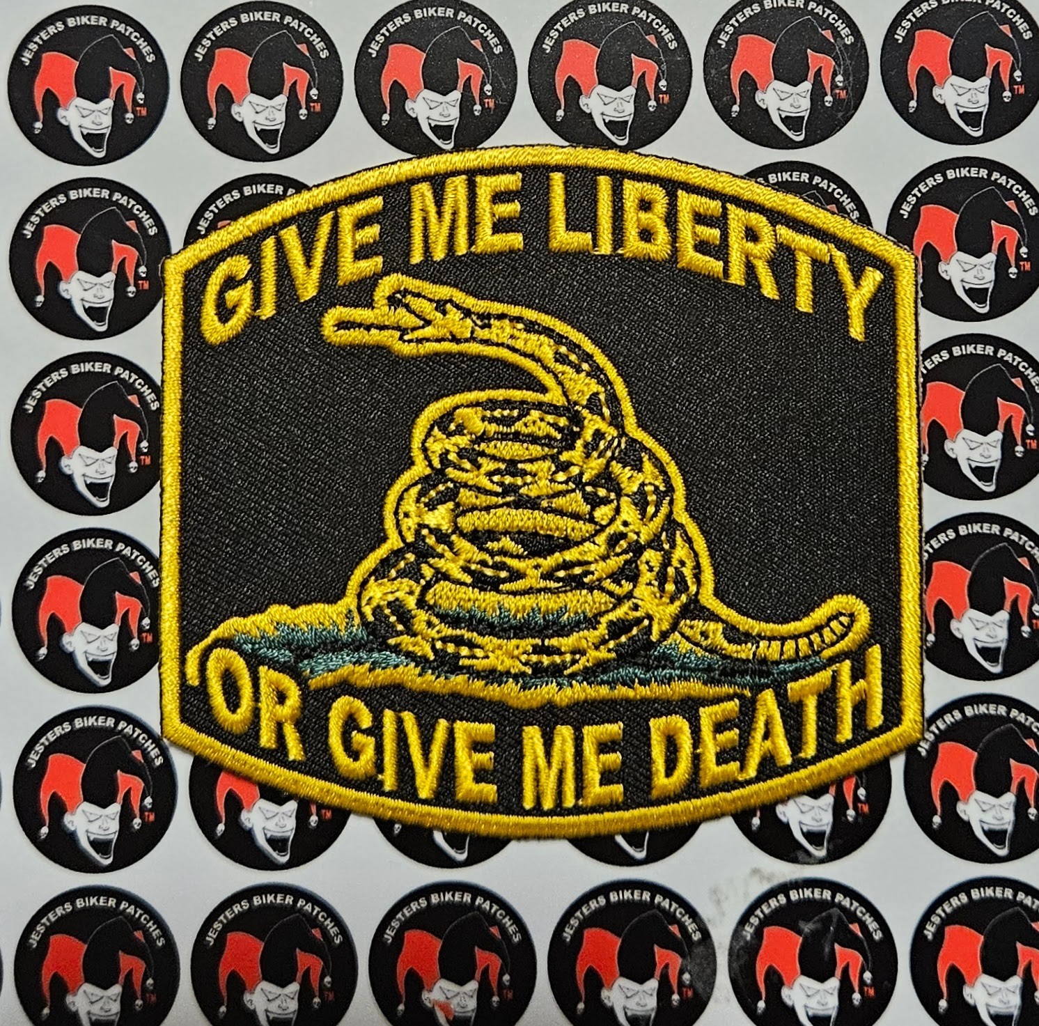 2nd Amendment Liberty or Death Embroidered Patch FL018