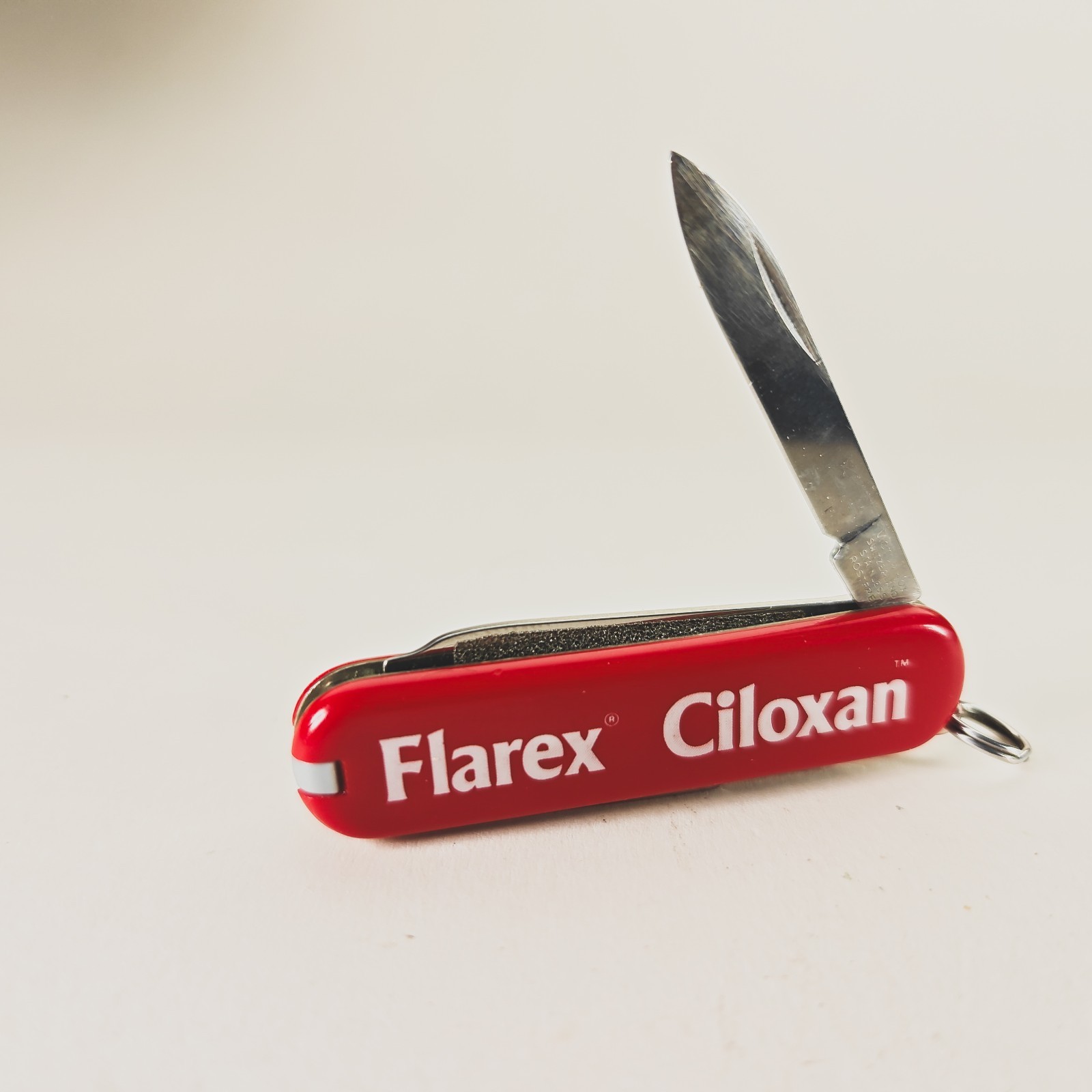 Victorinox Classic SD Swiss Army Knife 58mm Red FLAREX CILOXAN Logo