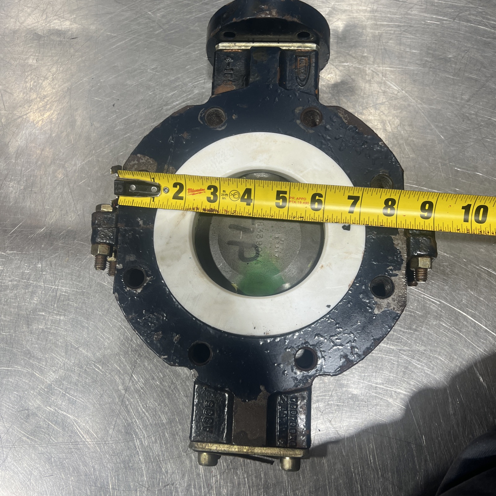 Durco / Flowserve Butterfly Valve BTL 489V Nos Surplus