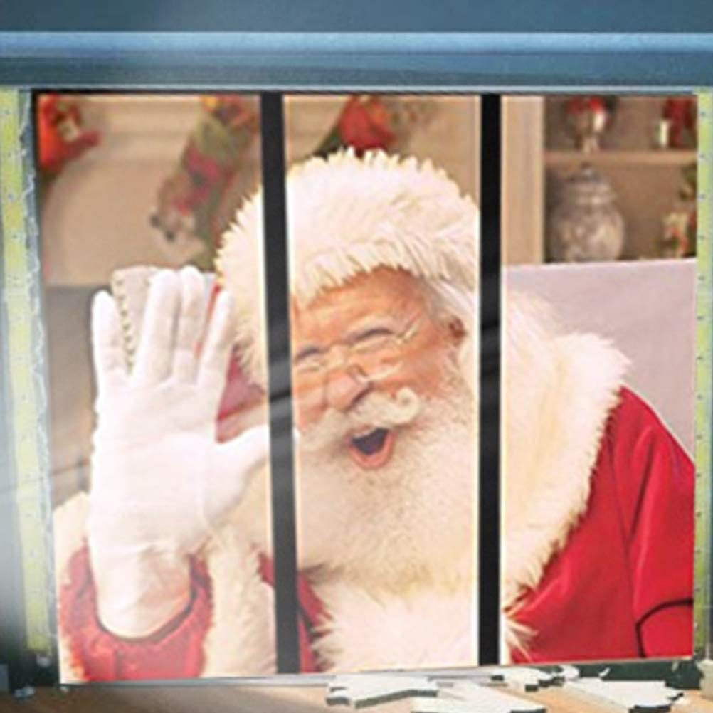 Window Movie Projection Screen, Foldable Rear Projection, Virtual Halloween Chri