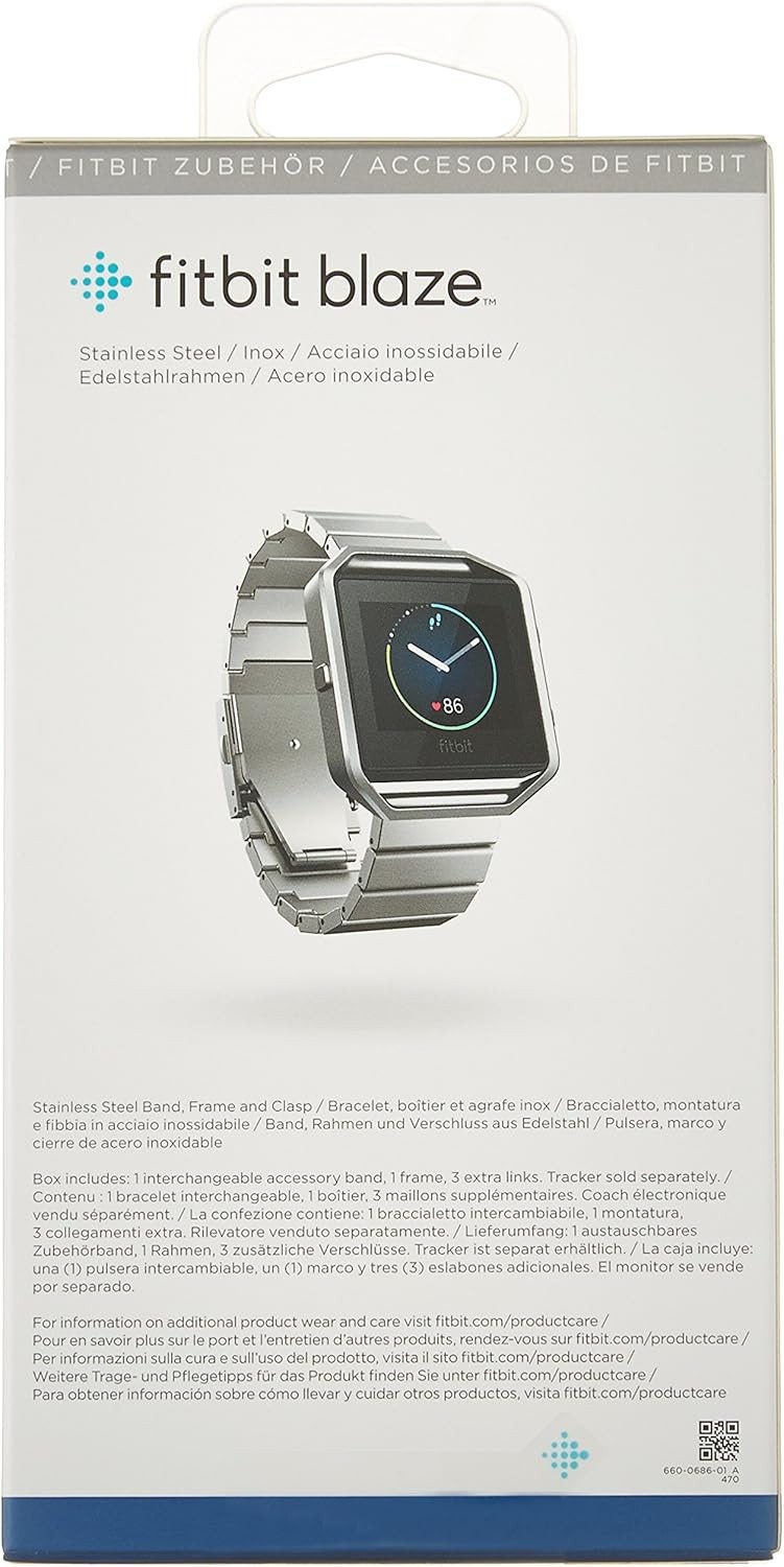 Fitbit Blaze Accessory Band Metal