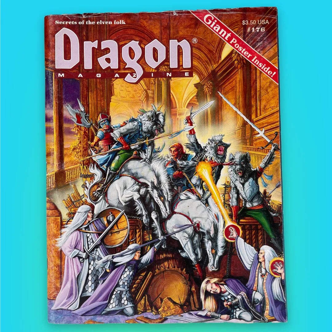 Dragon Magazine #176 December 1991 TSR