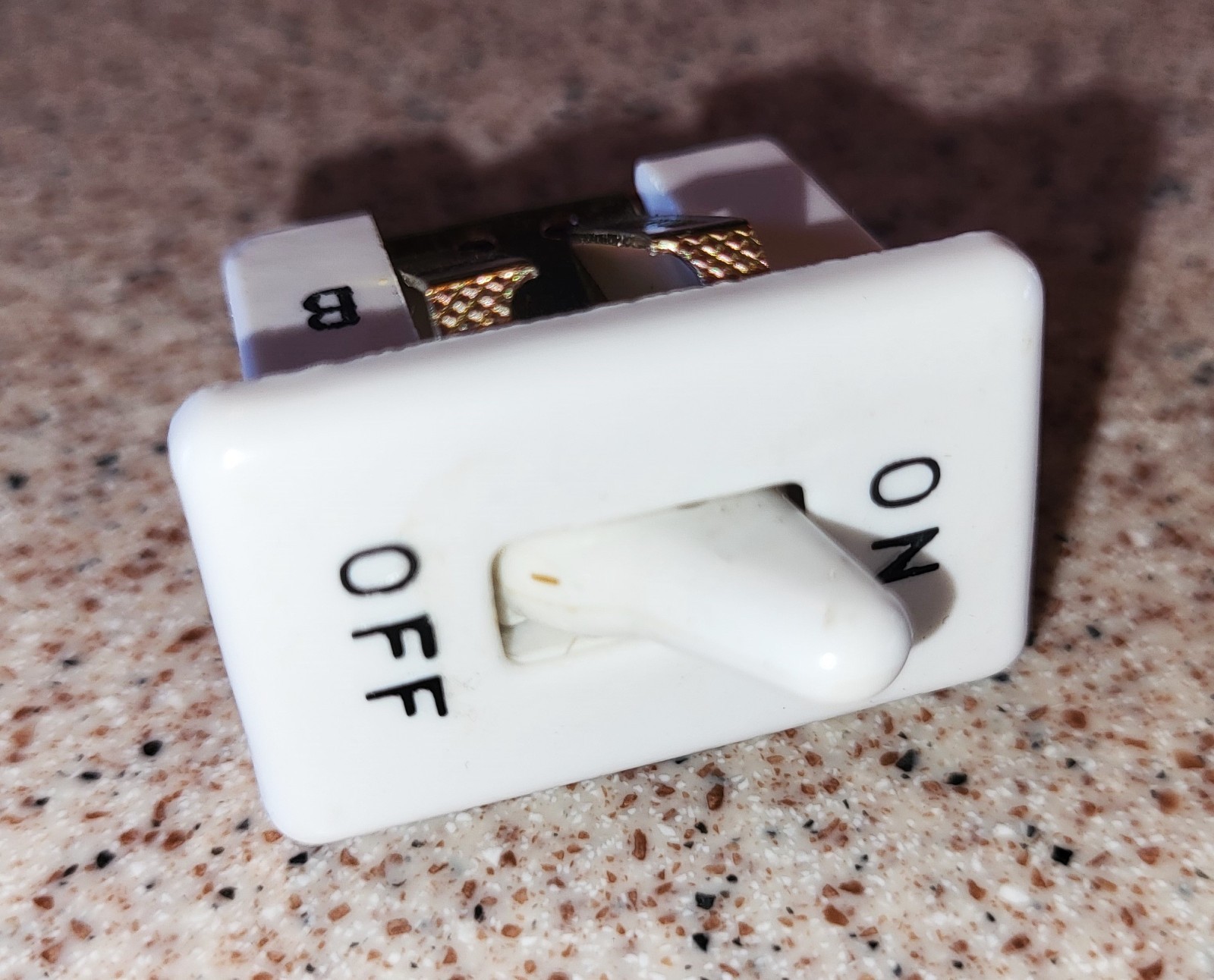 Blodgett 4907 OEM Toggle Switch, On/Off, White 250 VAC