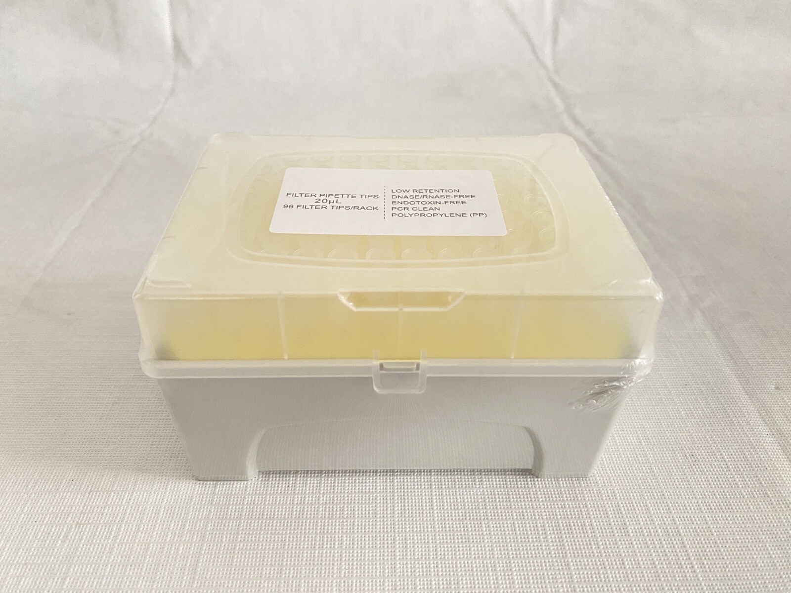 (672) GLOBE 20uL PP Low Retention Filter Pipet Tips 7x 96/Rack 150910