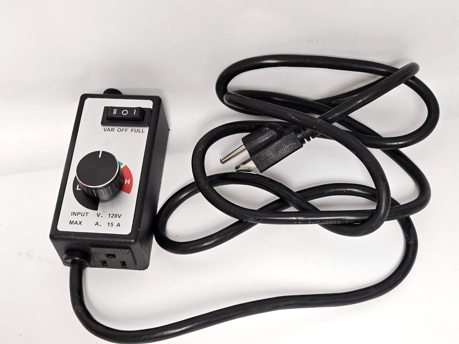 VARIABLE SPEED CONTROLLER FOR ROUTER,FANS, 120V 1500W