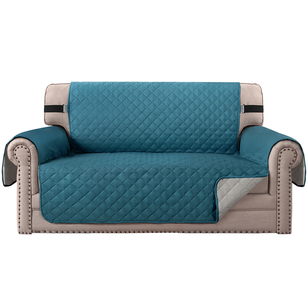 1/2/3 Seater Quilted Sofa Cover Waterproof Non Slip Couch Pet Protector Mat