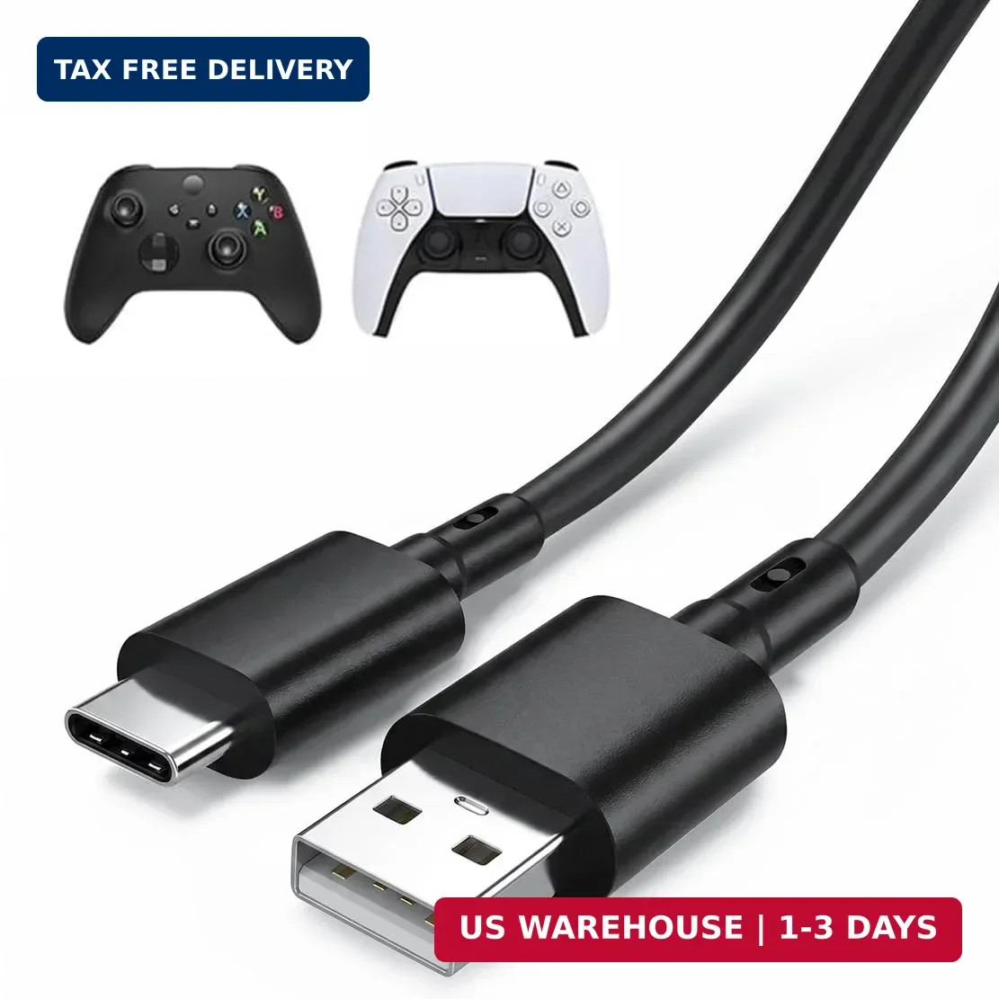 USB C Charging Cable,PS5 Controller Charger Cord for Xbox Series S X Elite Serie