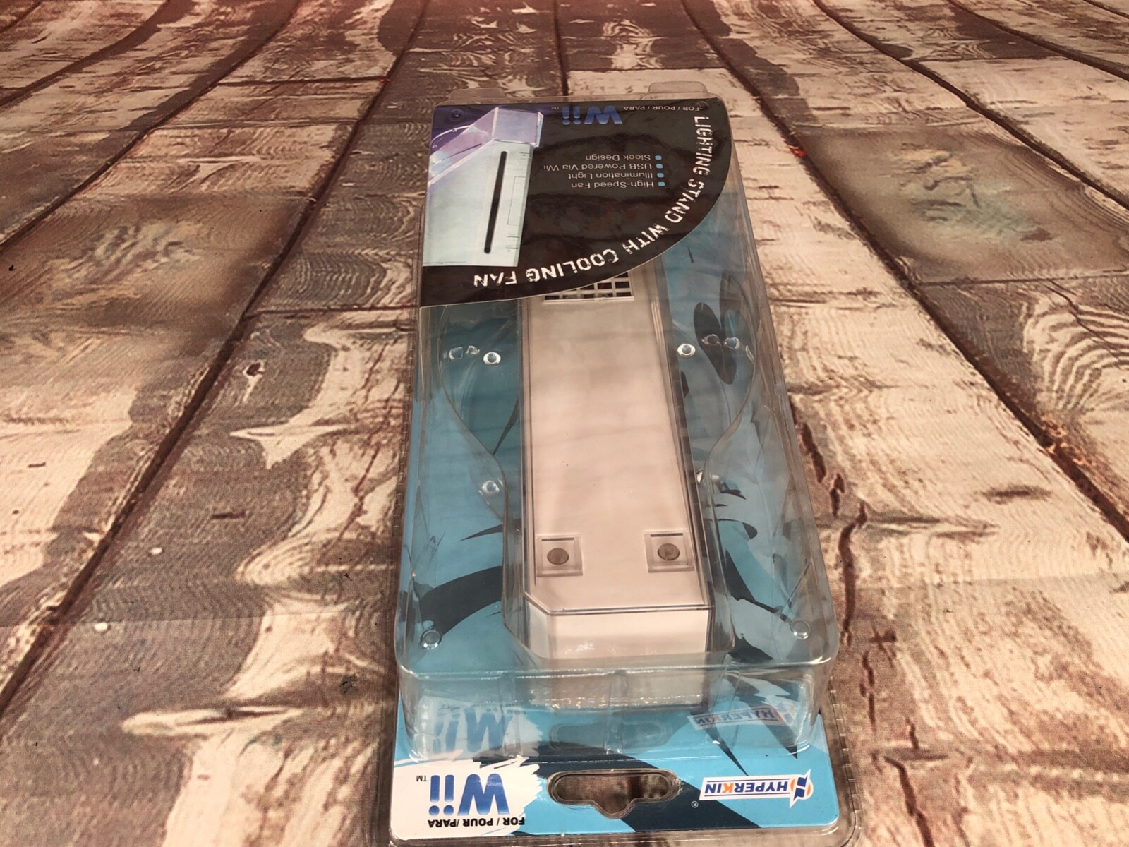 Hyperkin Lighting Stand with Cooling Fan for Wii console NEW