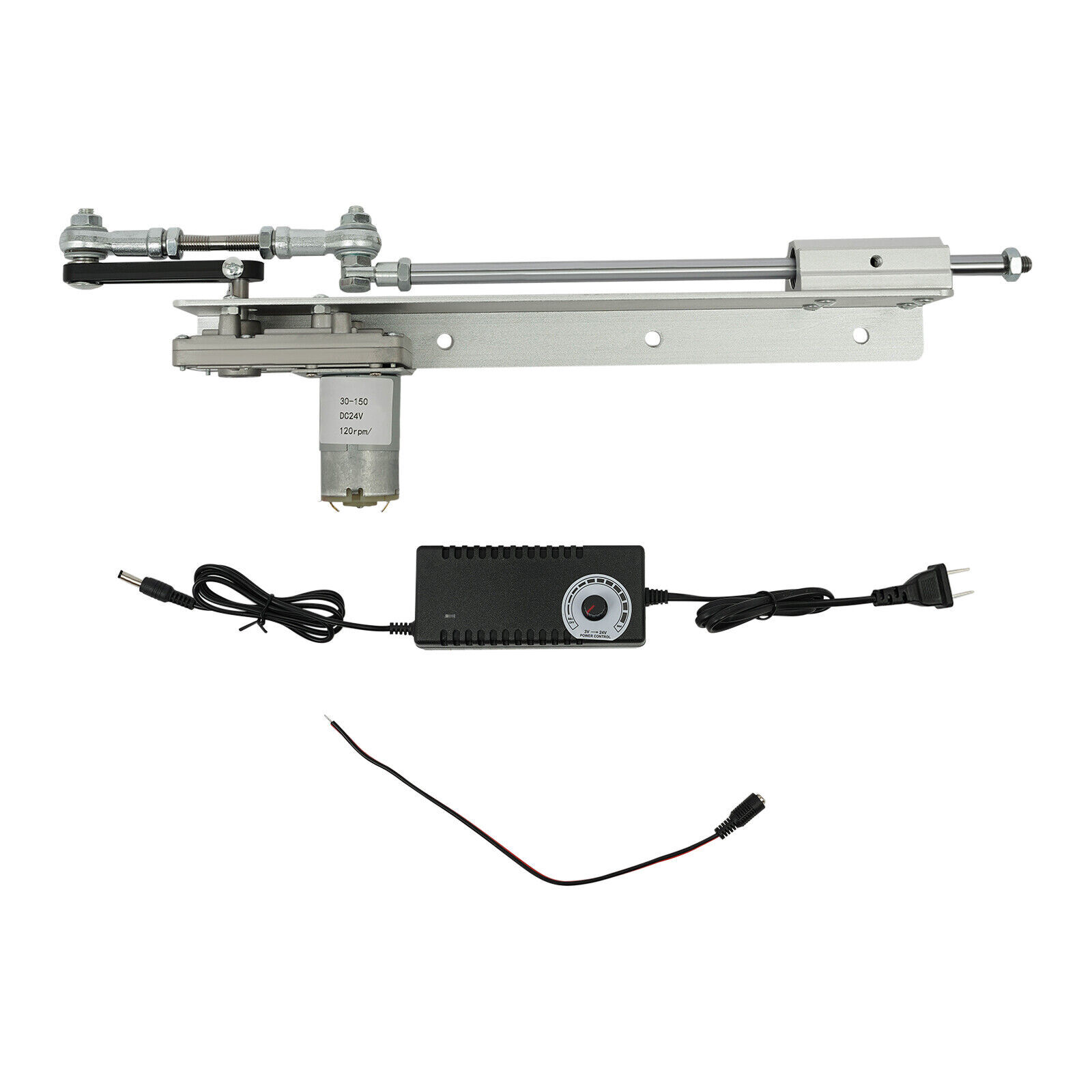 Reciprocating Cycle Linear Motor Adjustable Stroke Linear Actuator 20-120R DC24V