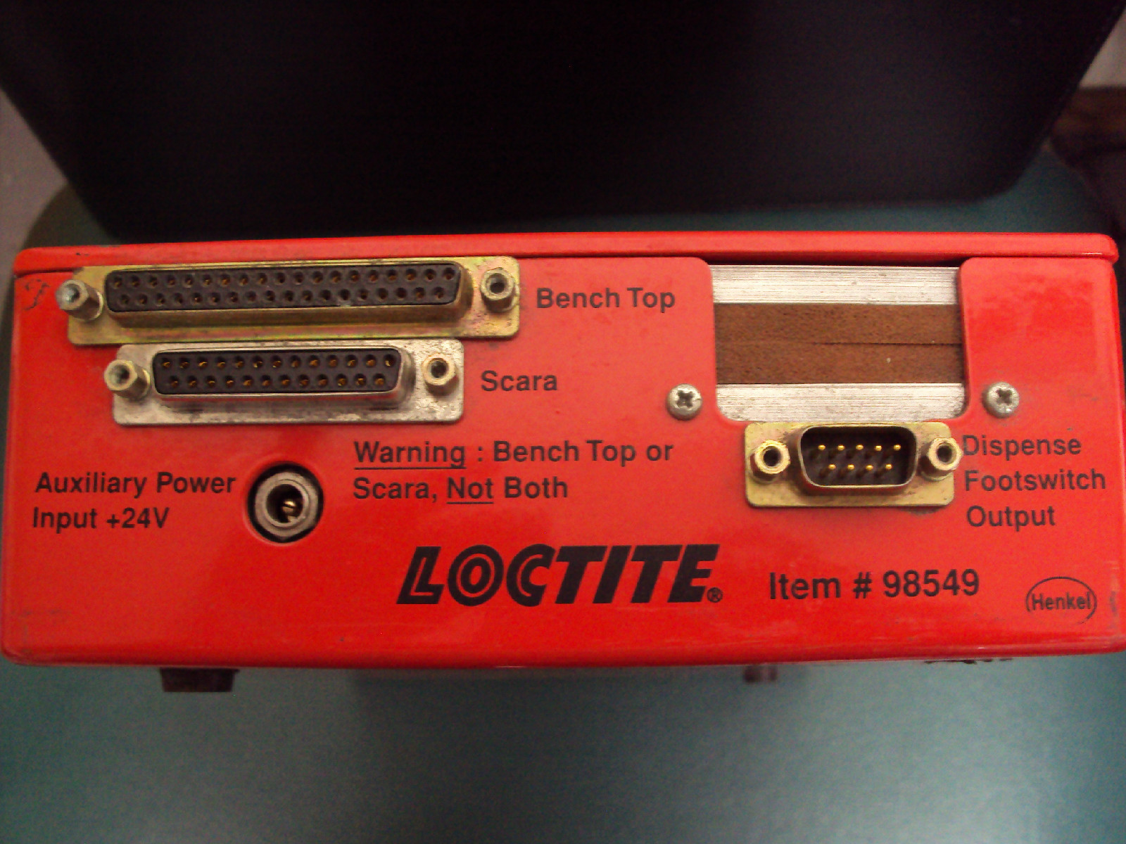 Loctite Interface Junction Box for Benchtop and SCARA, and SCARA -N Robots 98549