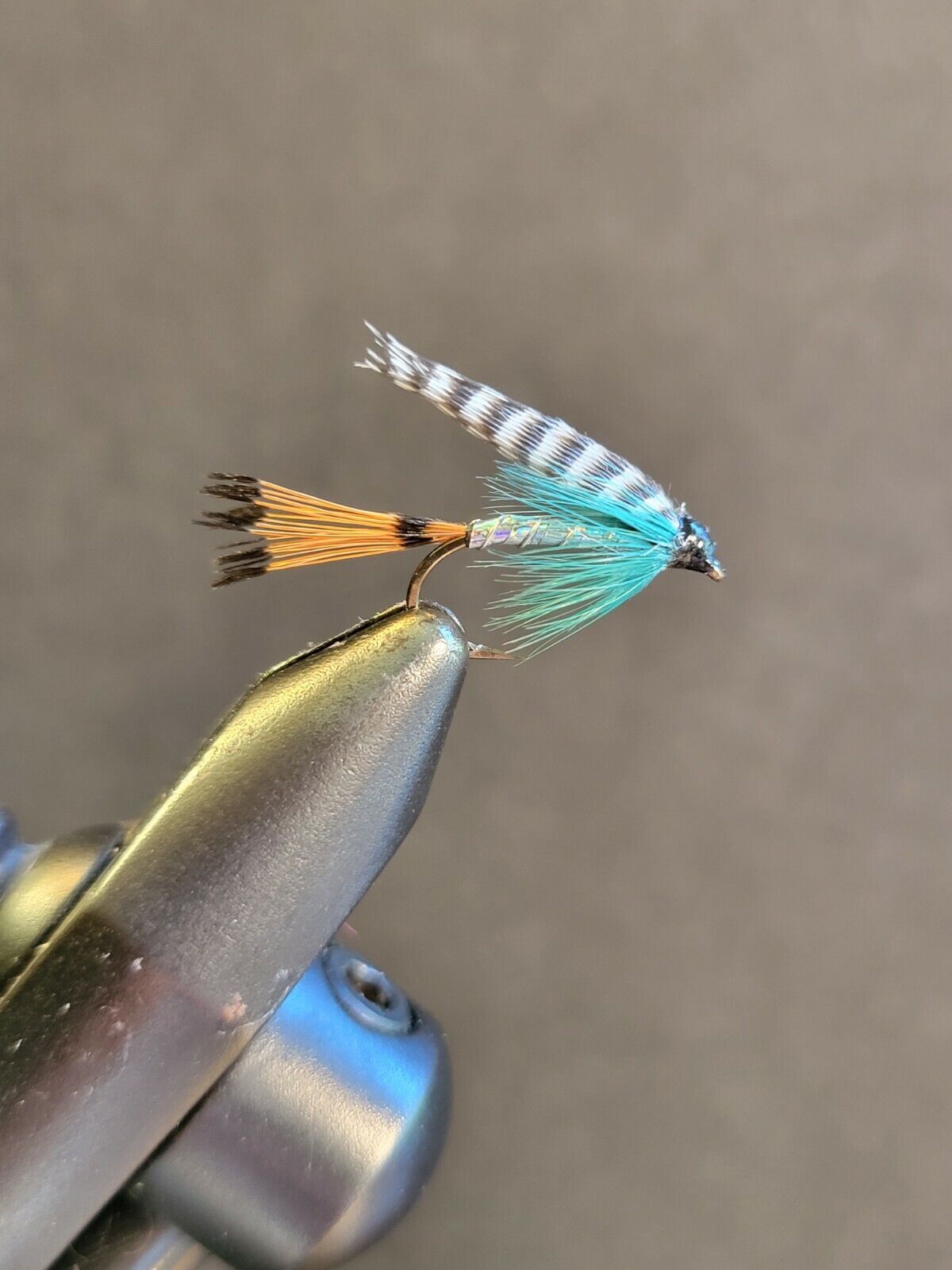 Teal & Silver Wet Fly Fishing Fly Flies, 1 Fly, You Choose Size