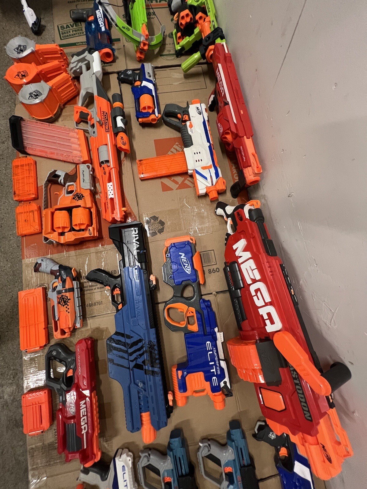 Huge Lot of Nerf Guns