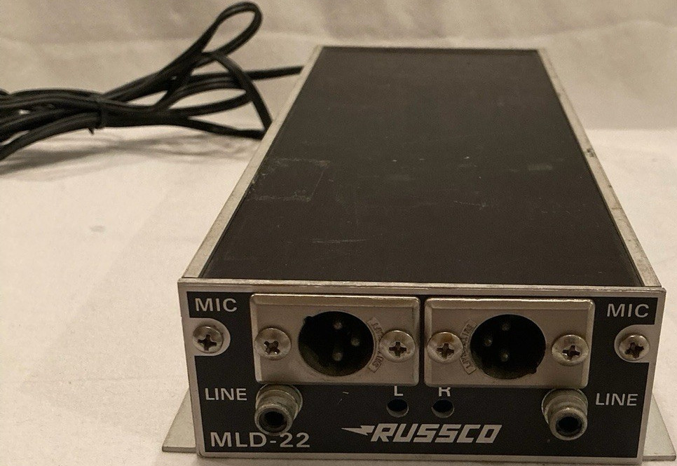 Russco MLD-22 Broadcaster Grade Stereo Phono Preamp, Preamplifier