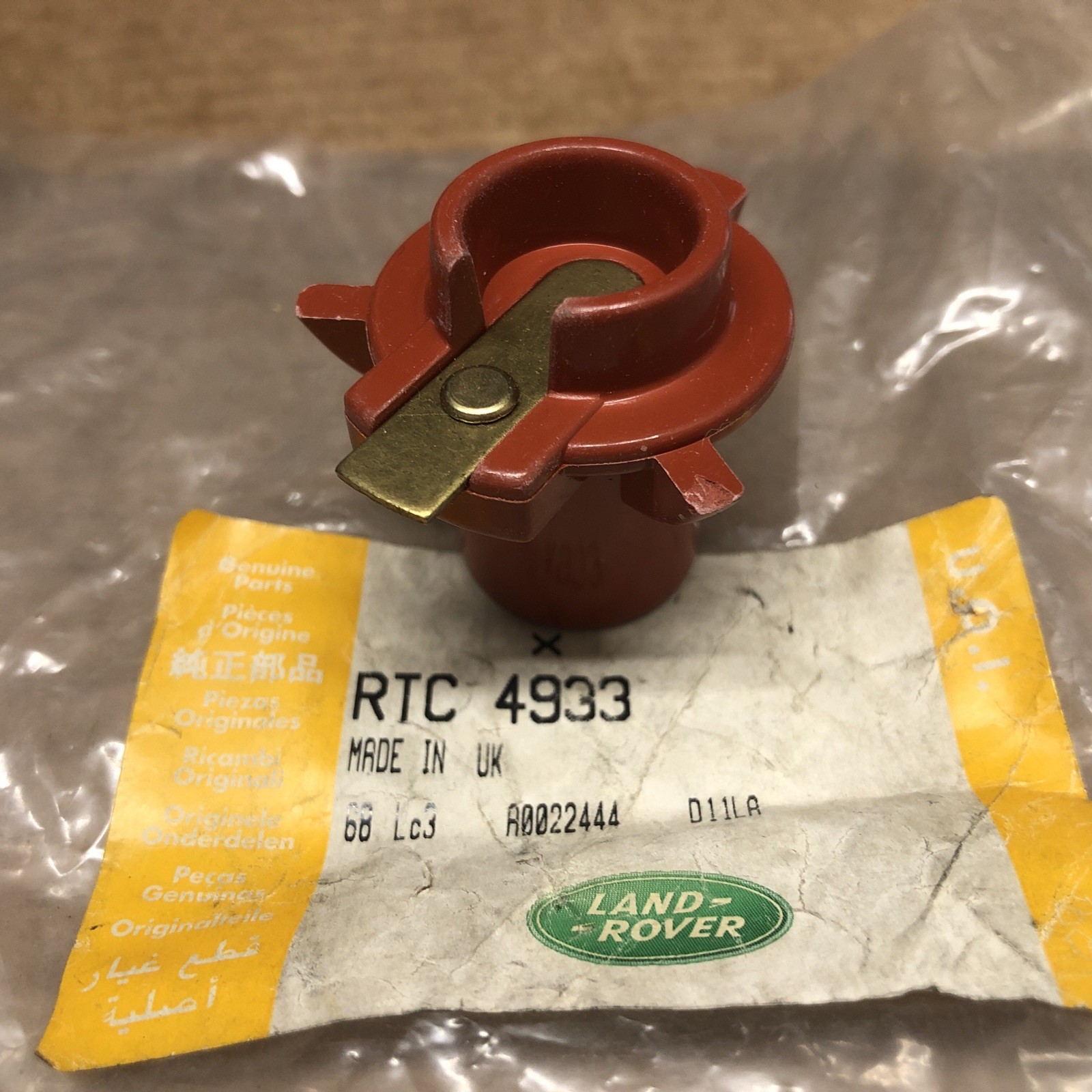 Genuine Land Rover Series 2 2A 3 & Defender - 2.25 Petrol Rotor Arm RTC4933