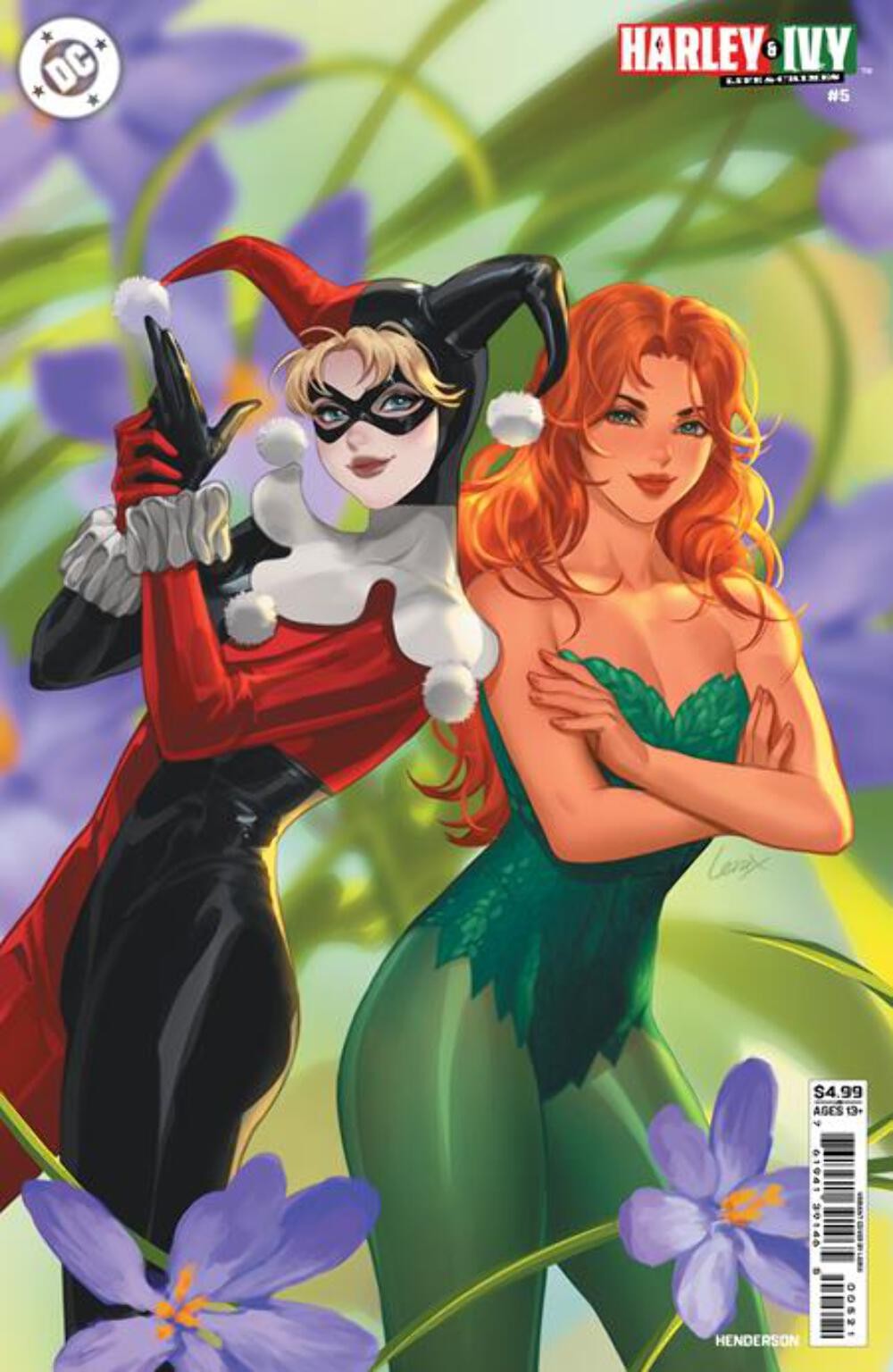 Harley and Ivy Life and Crimes #5 Cover B Lesley Leirix Li